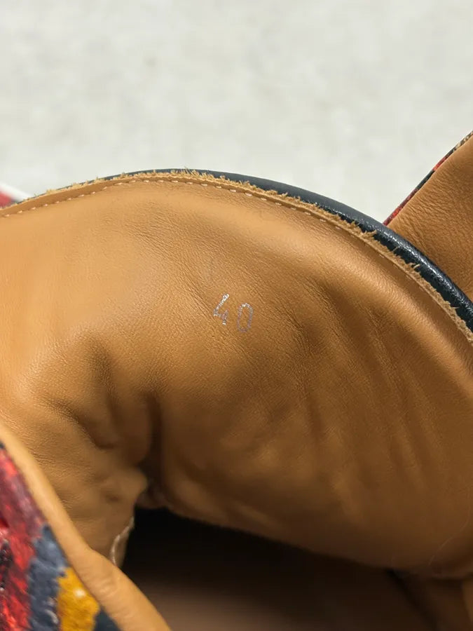 AW2015 Givenchy Persan Red Mozaic High Leather Tyson Sneakers by Riccardo Tisci NJmECht 8