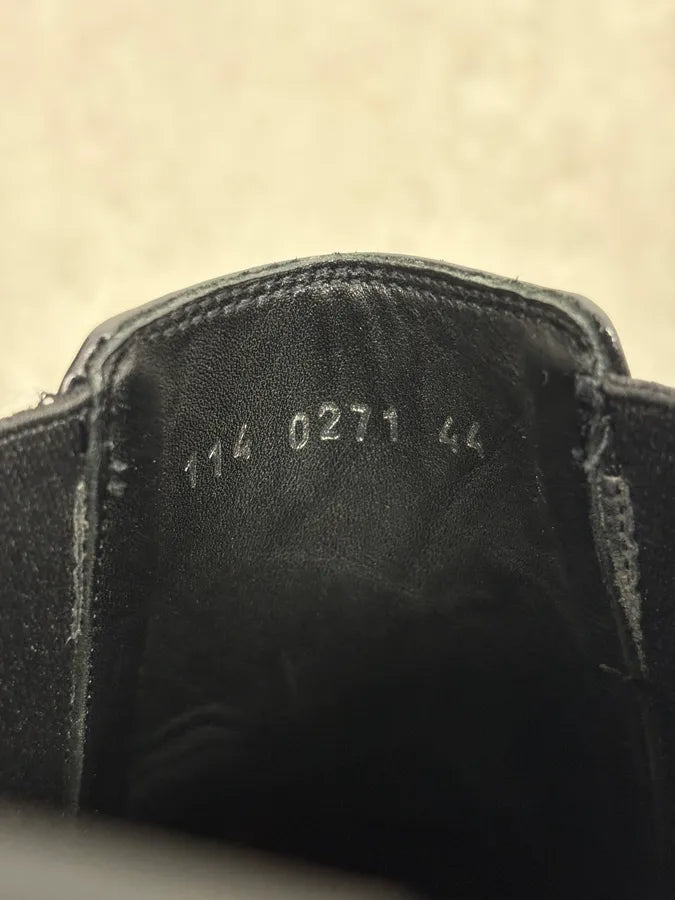 Gucci Black Leather Minimalist Classy Boots oEGiMoY 9