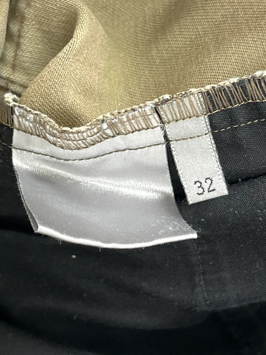 SS2005 Dior Homme Beige Zip Pocket Shorts by Hedi Slimane eOIWGIWP 11