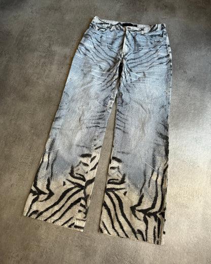 SS2002 Cavalli Safari Chic Zebra Pants (S) - 11