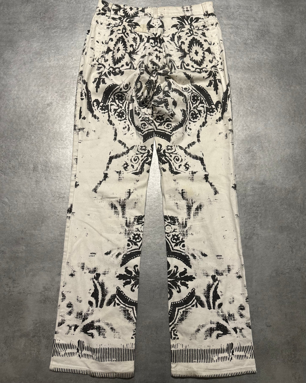 1990s Roberto Cavalli Royal Arabic Mozaic Pants (S) - 2