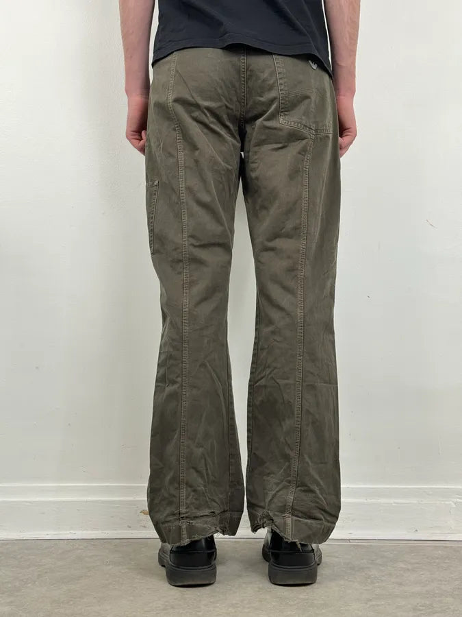 2000s Armani Olive Light Cozy Pants mgHtAYb 3
