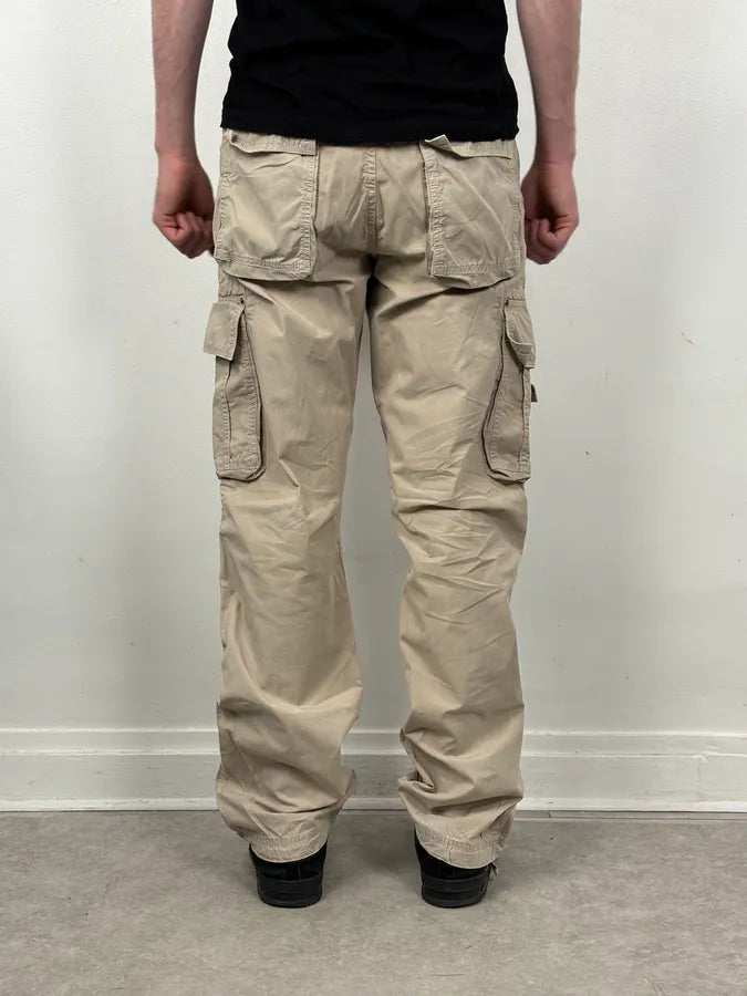 AW2004 Dolce & Gabbana Beige Military Cargo Pants eBDUKGh 2