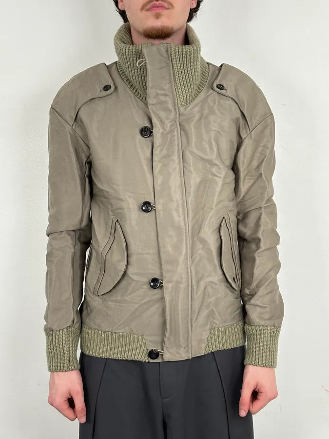 2000s Diesel Taupe Bomber Utility Army Jacket yjJsfYn 1
