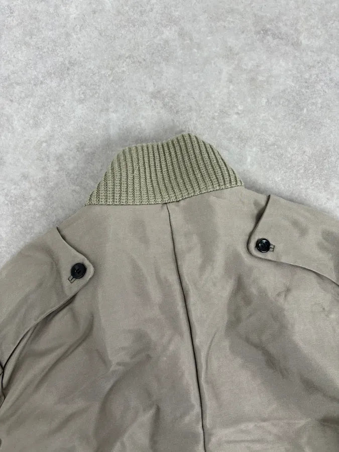 2000s Diesel Taupe Bomber Utility Army Jacket yjJsfYn 5