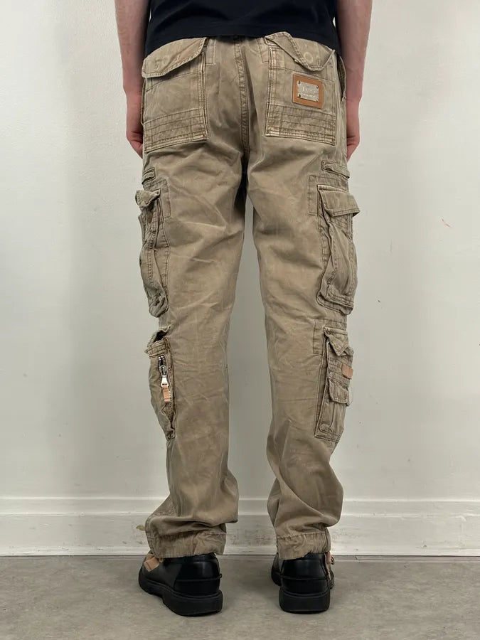 AW2006 Dolce & Gabbana Beige Cargo Military Pants WrvNMdq 3