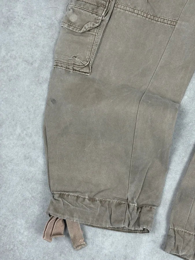 AW2006 Dolce & Gabbana Beige Cargo Military Pants WrvNMdq 9