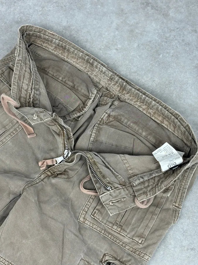 AW2006 Dolce & Gabbana Beige Cargo Military Pants WrvNMdq 8
