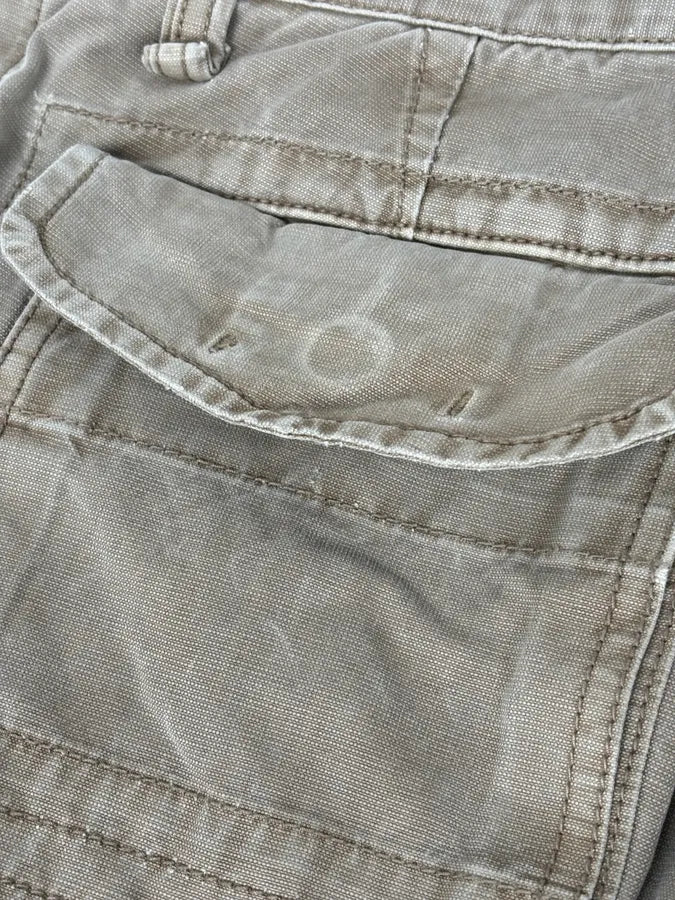 AW2006 Dolce & Gabbana Beige Cargo Military Pants WrvNMdq 10