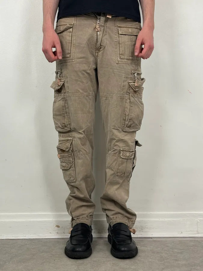 AW2006 Dolce & Gabbana Beige Cargo Military Pants WrvNMdq 1