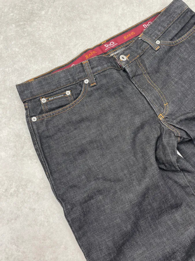 AW2003 Dolce & Gabbana Navy Denim Multi-Zip Jeans ZnsFvLP 6