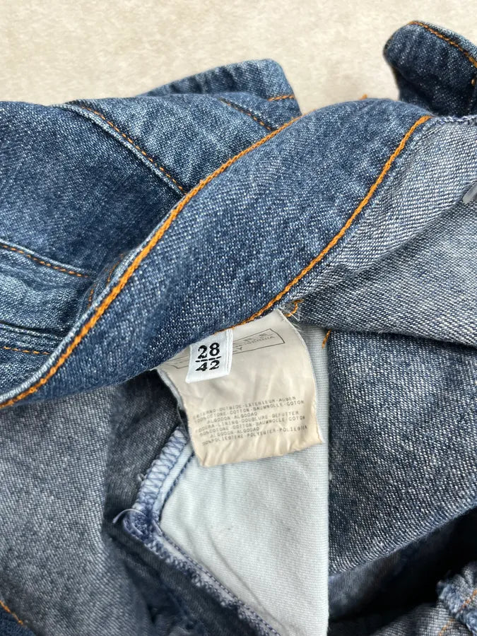 SS2004 Dolce & Gabbana Utility Blue Denim Skirt IETCfoO 10