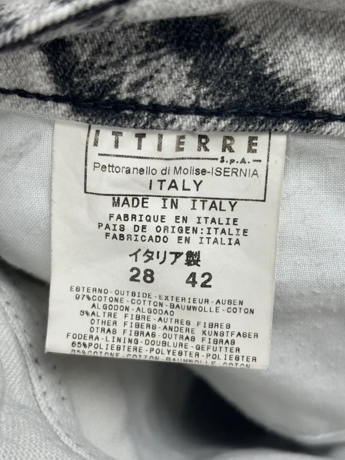 SS2002 Cavalli Black & White Zebra Safari Pants BbXEWEs 11