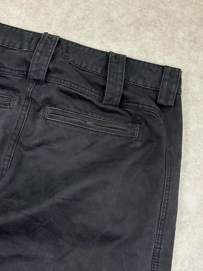 AW2006 Roberto Cavalli Black Biker Denim Jeans YsShqAj 7