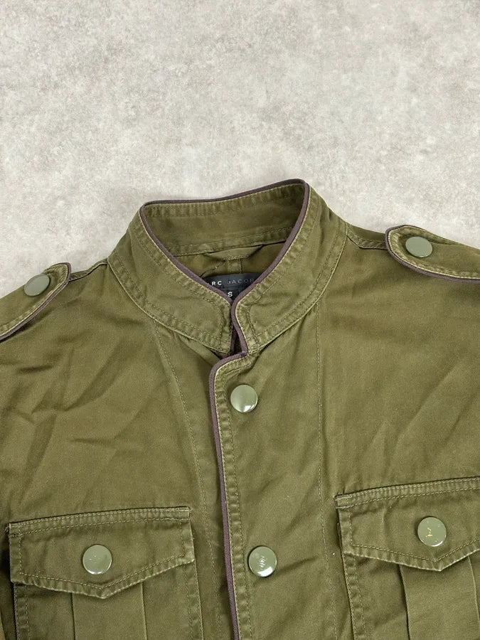 2010s Marc Jacobs Olive Military Field Officer Jacket  OnMyjSK 3