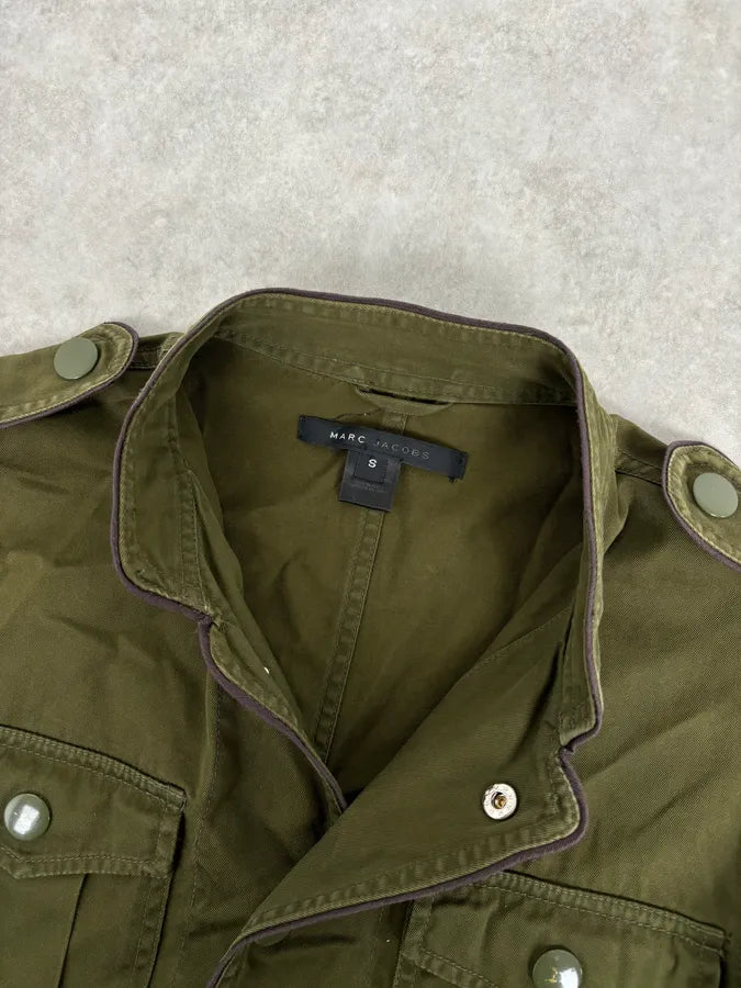2010s Marc Jacobs Olive Military Field Officer Jacket  OnMyjSK 8