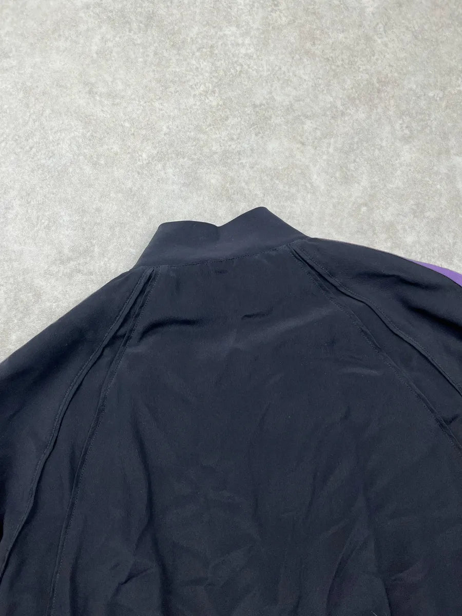 SS2003 Gucci Black Silk Purple Stripe Light Jacket by Tom Ford ecGVYtRF 7