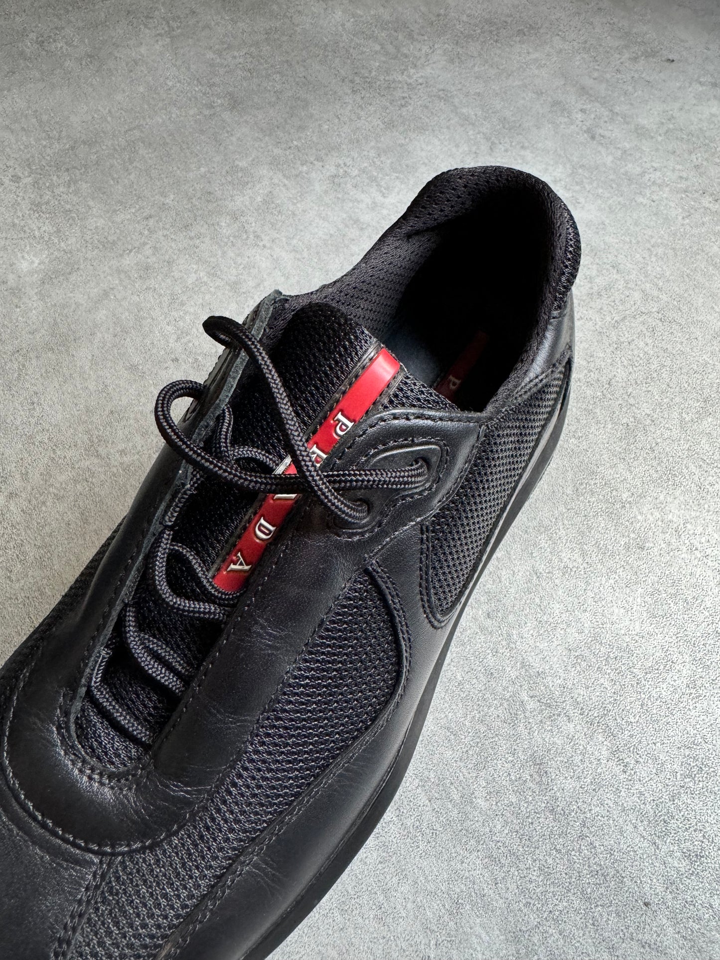 Prada America's Cup Black Leather (42,5) - 10