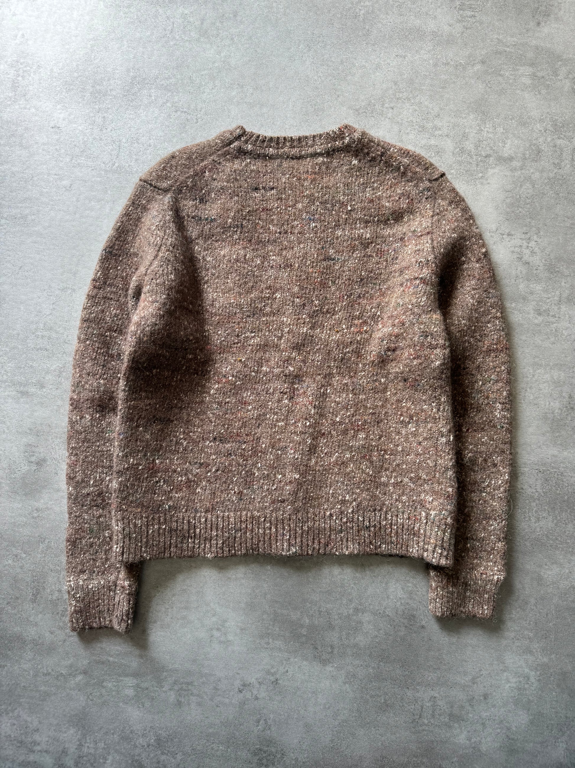 Helmut Lang Positive Painted Wool Sweater (M) - 4