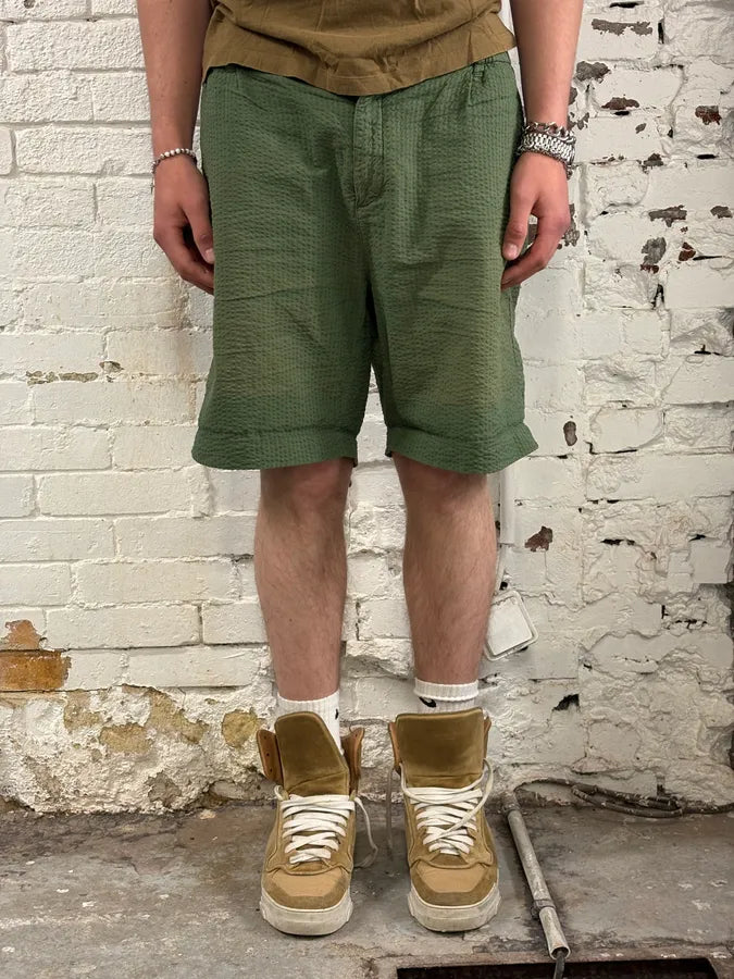 Edmmond Studios Relief Green Shorts mAZTuAt 0