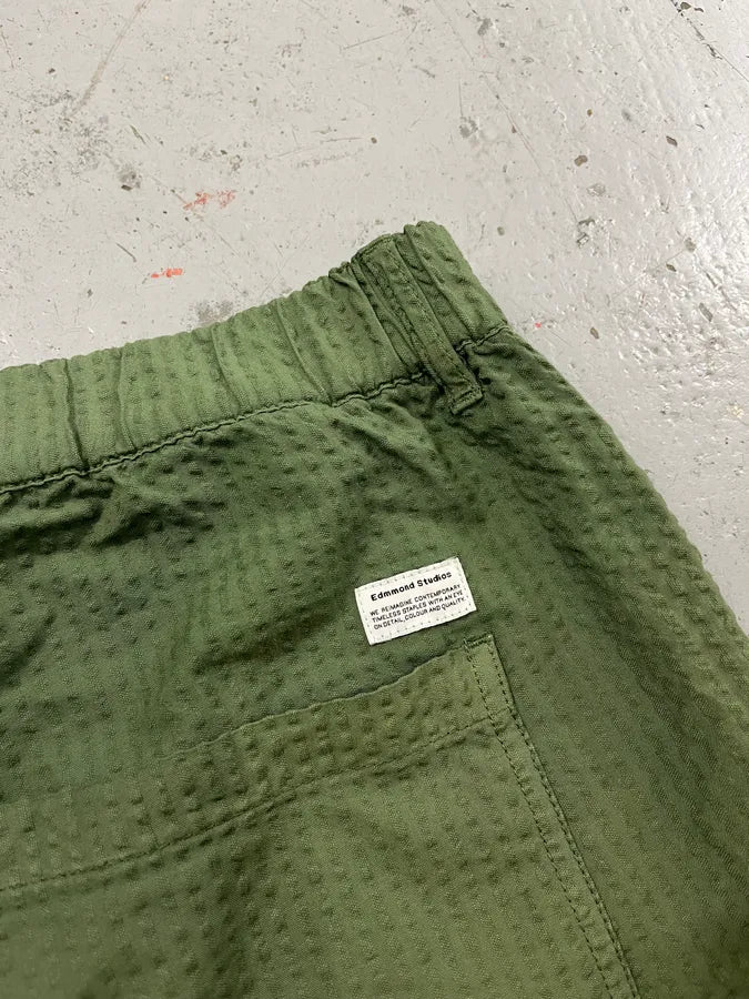Edmmond Studios Relief Green Shorts mAZTuAt 7