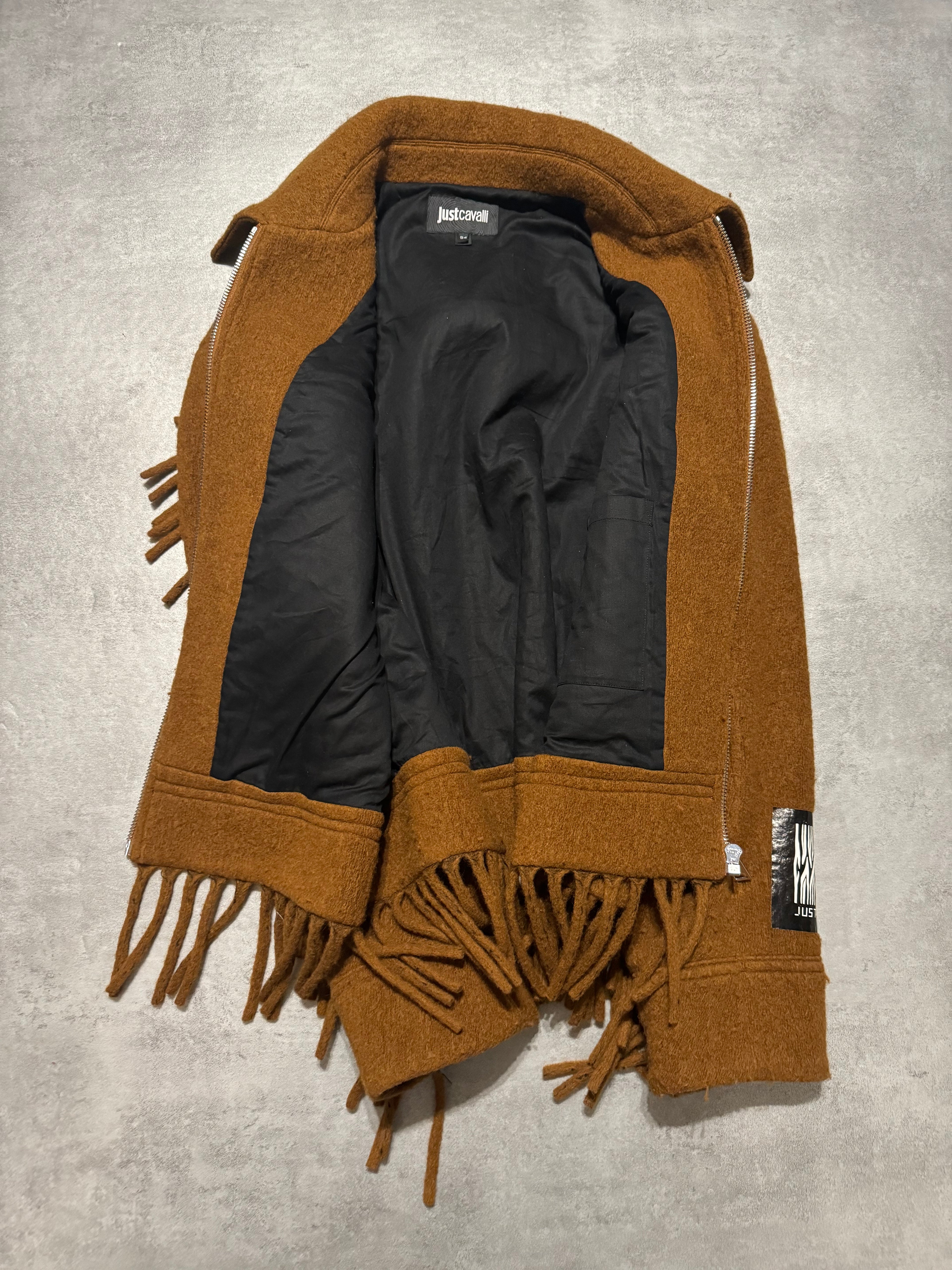 AW2021 Cavalli Cow-Boy Farwest Camel Coach Jacket (L) - 9