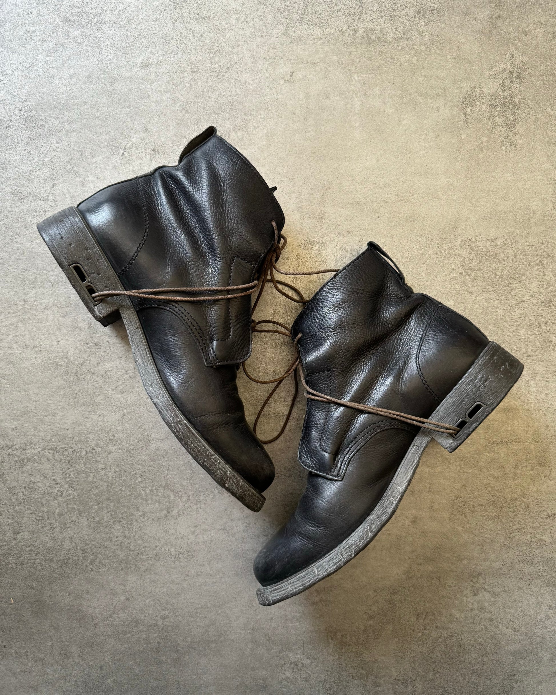 1990s Dirk Bikkembergs Laced Avant Garde Boots (44) - 3