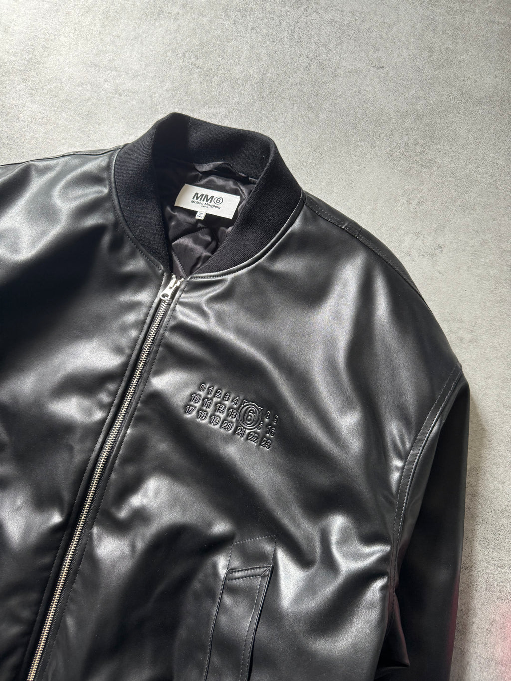 SS2023 Maison Margiela Ultra Black Bomber Jacket (L) - 10