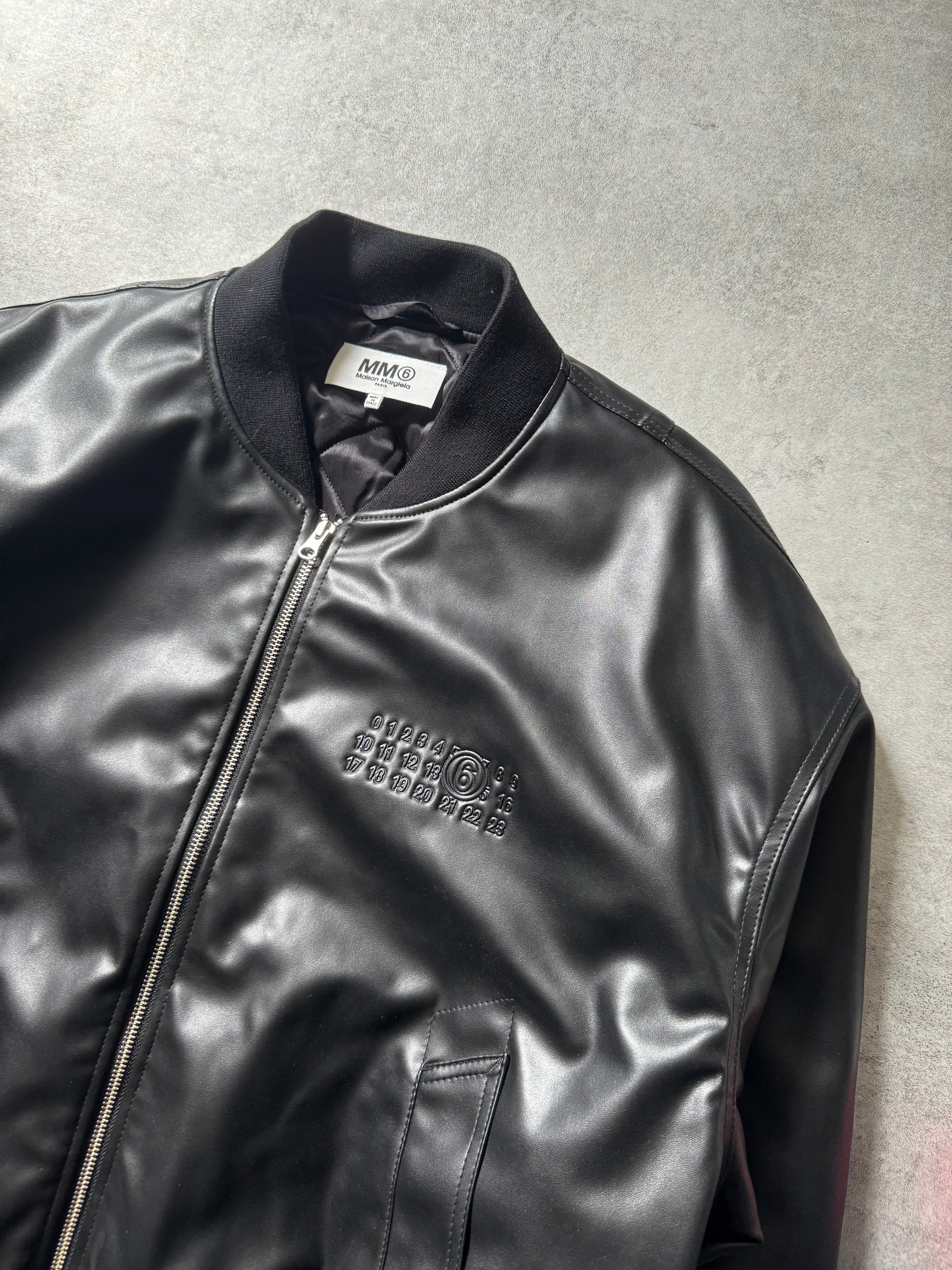 SS2023 Maison Margiela Ultra Black Bomber Jacket (L) - 10