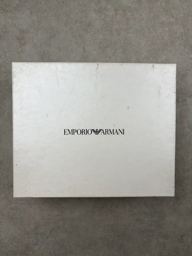 AW2016 Emporio Armani Black Calfskin Pony-Hair Boots ruOIwvM 11