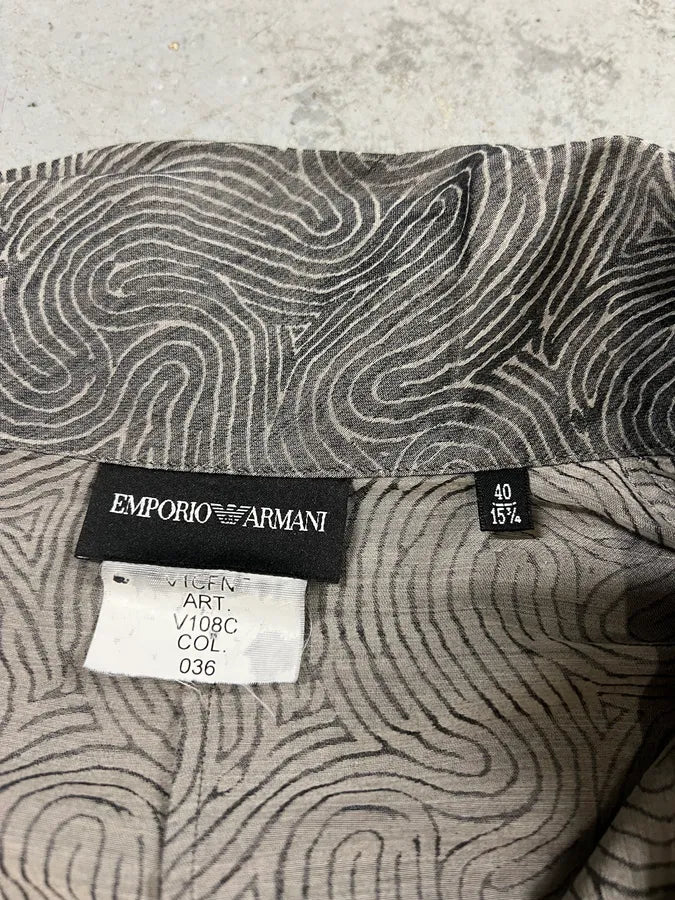 Emporio Armani Asymmetrical Ninja Shirt (S) 5
