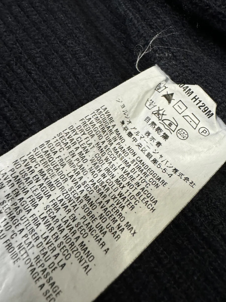 Emporio Armani Asymmetrical Zip-up Navy Sweater (M) nRhRisZ 9