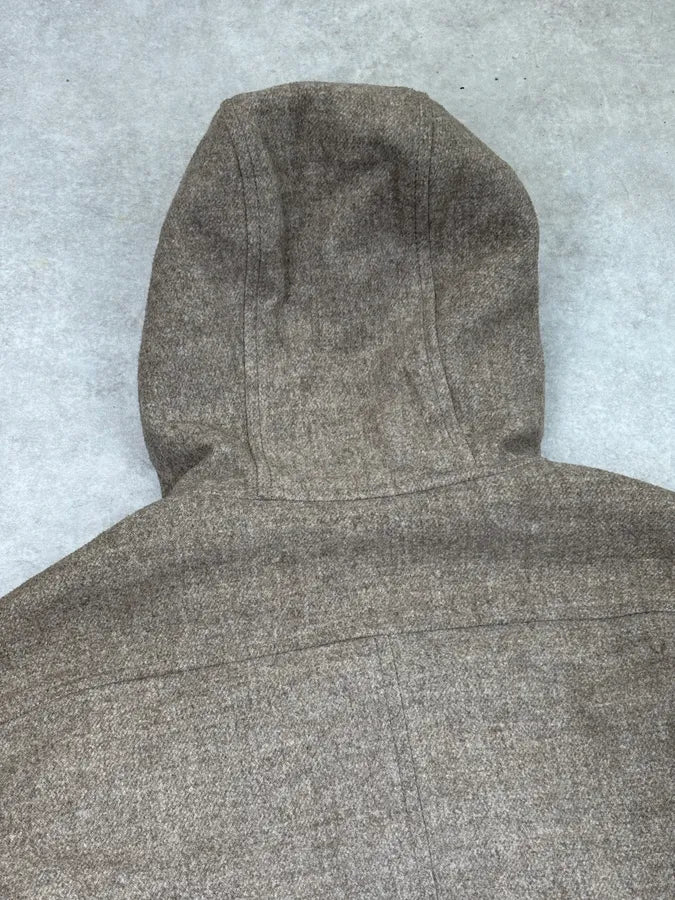 AW2008 Emporio Armani Beige Hooded Long Coat  DUZqETQ 6