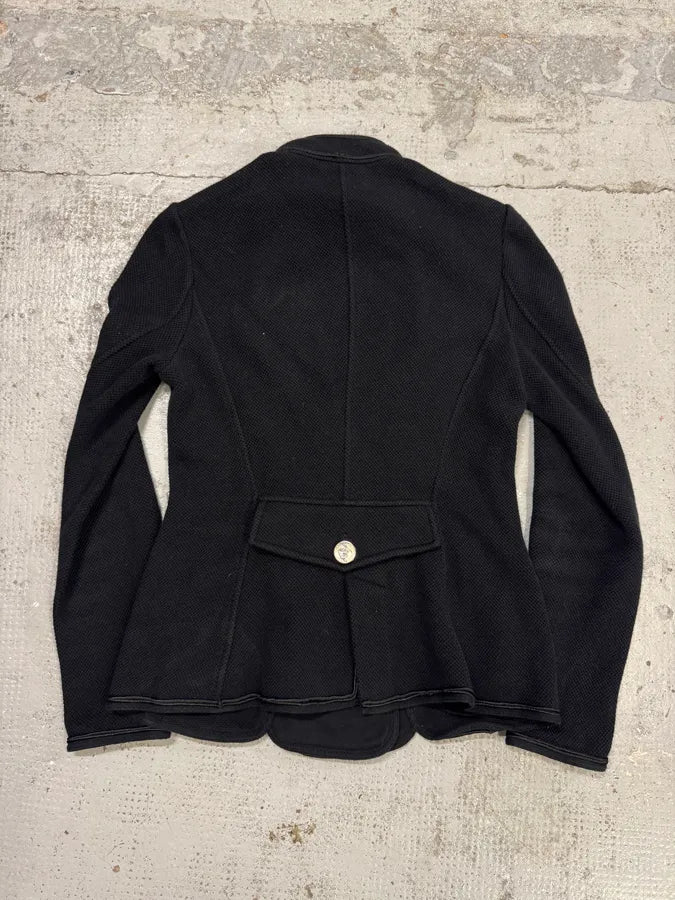 Emporio Armani Black Officer Buttoned Jacket BxBcjKG 2