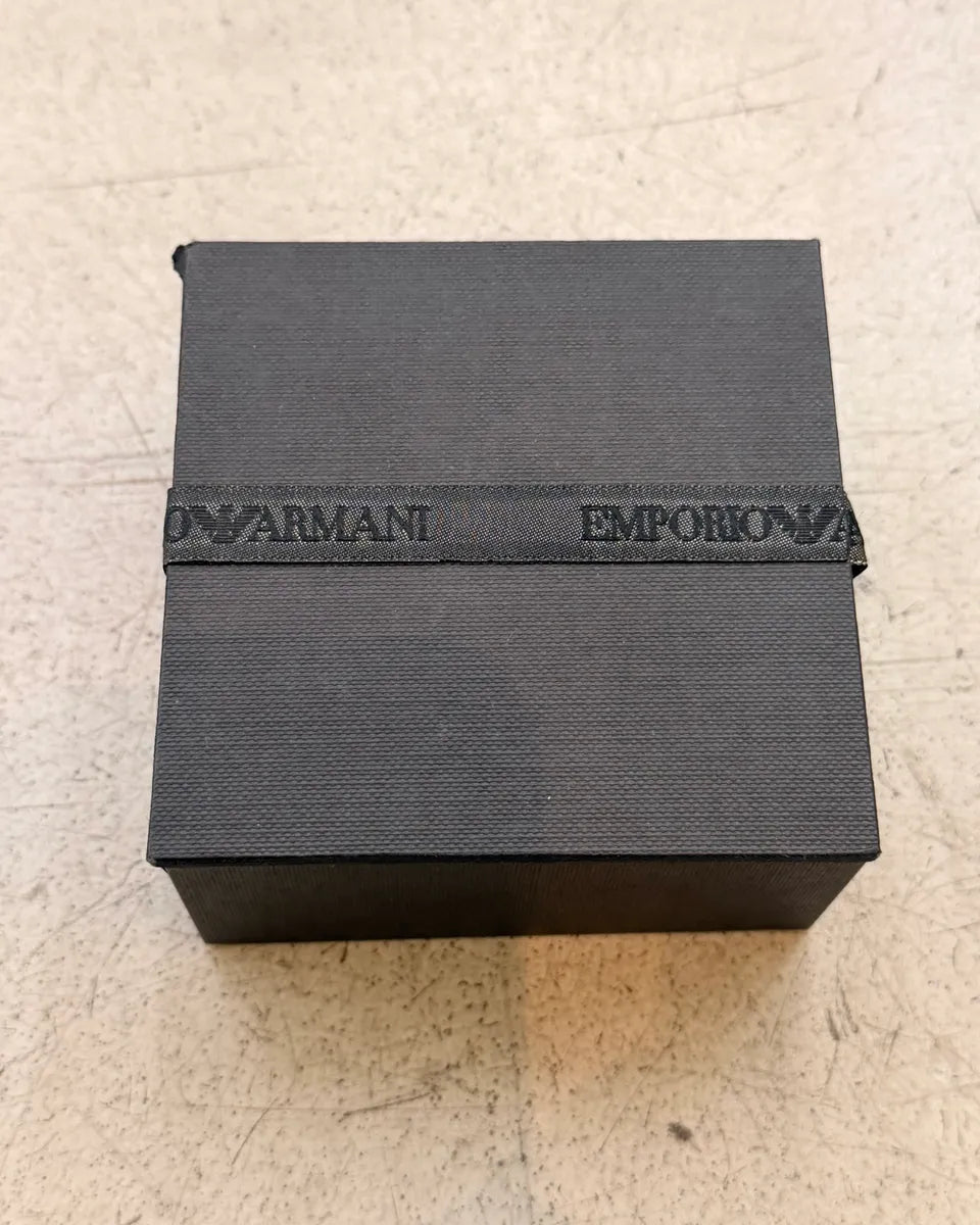 Emporio Armani Brown Leather Cross 3D Hardware Necklace BktoJvT 9