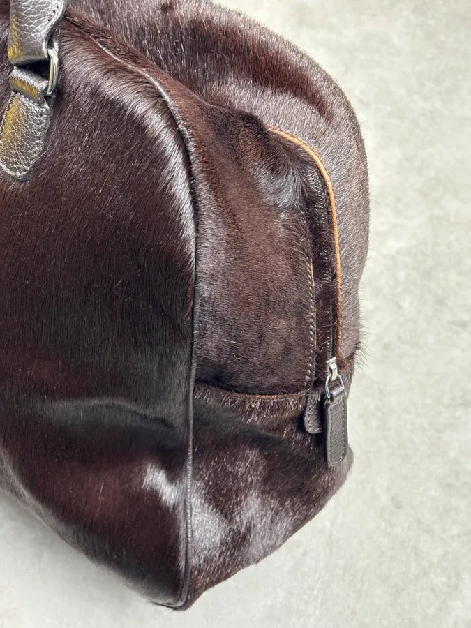 Emporio Armani Brown Pony-Hair Handle Bag MwxLwIV 13