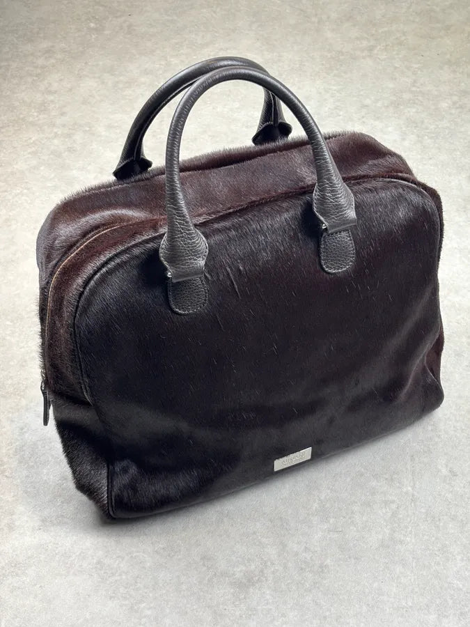 Emporio Armani Brown Pony-Hair Handle Bag MwxLwIV 2