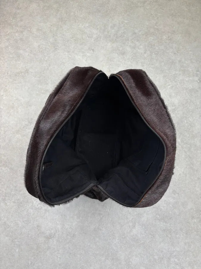 Emporio Armani Brown Pony-Hair Handle Bag MwxLwIV 14