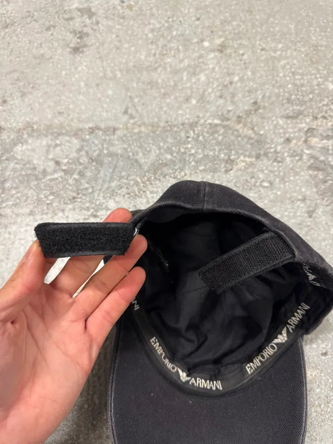 Emporio Armani Eagle Black Cap (M) 4