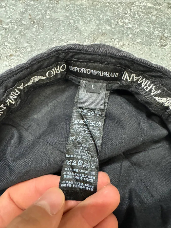 Emporio Armani Eagle Black Cap (M) 6