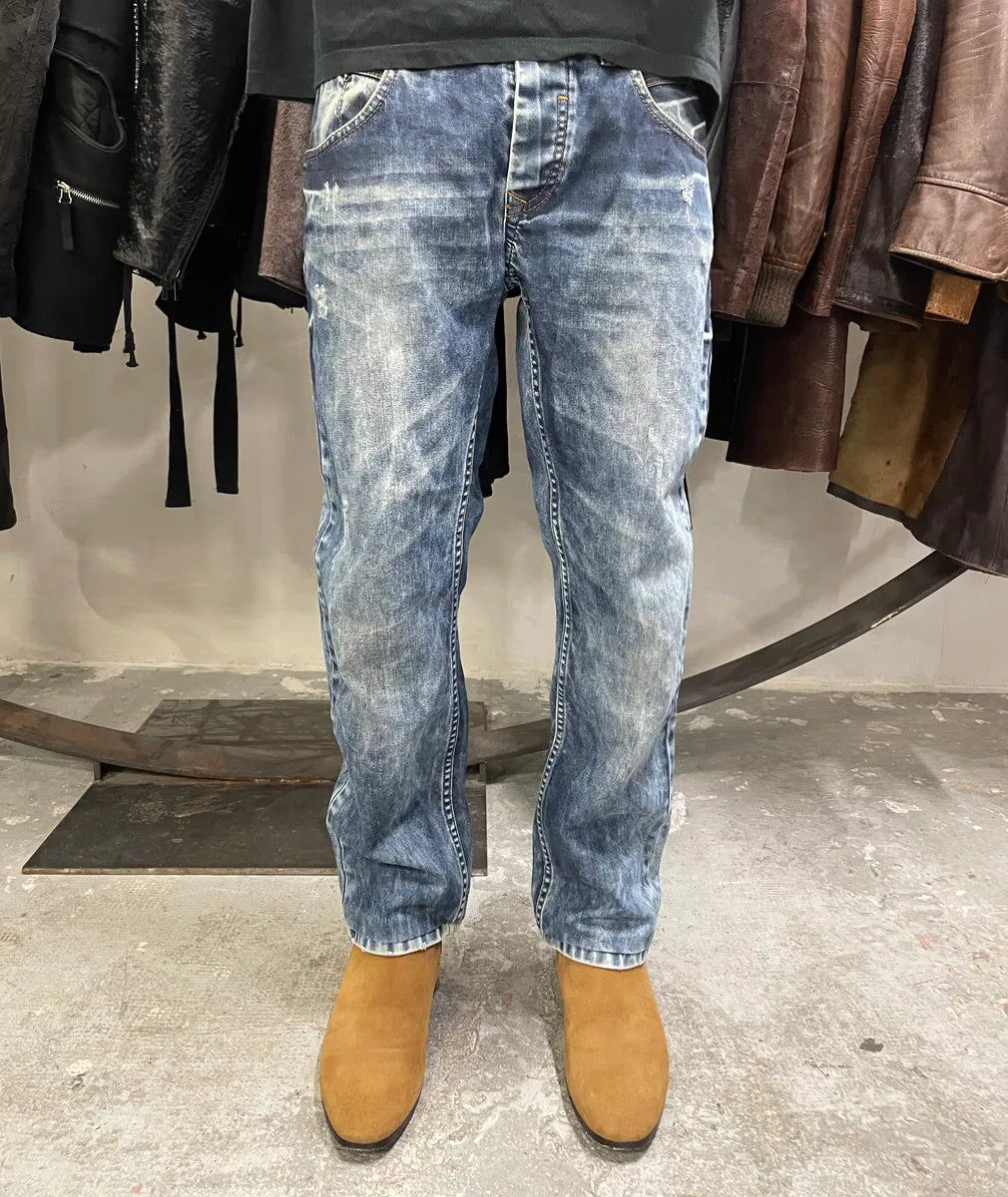 Emporio Armani Faded Blue Denim Jeans (S/M) jkqOMkb 1