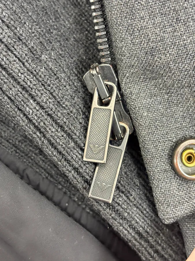 AW2012 Emporio Armani Grey Classy Asymmetrical Jacket TFyolWQ 8