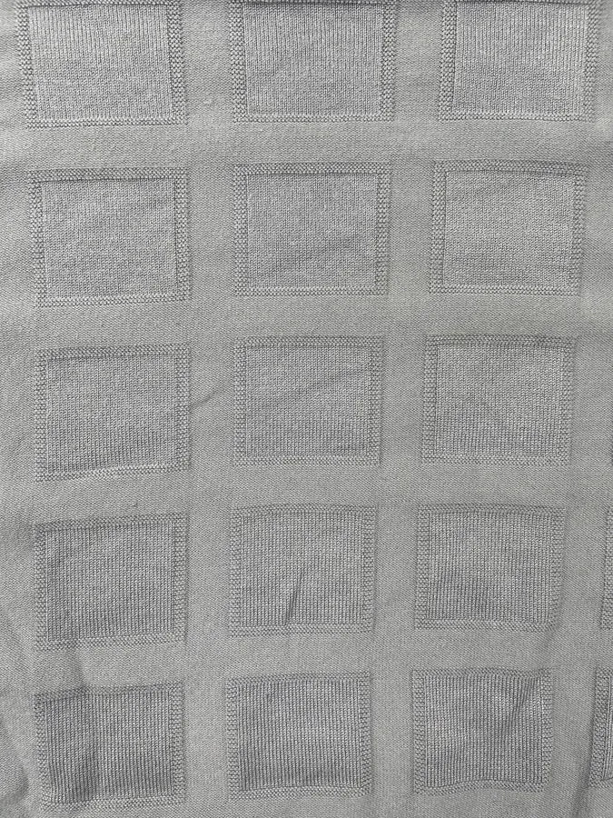 SS2020 Emporio Armani Grey Jacquard Sweater kKwCveJ 7