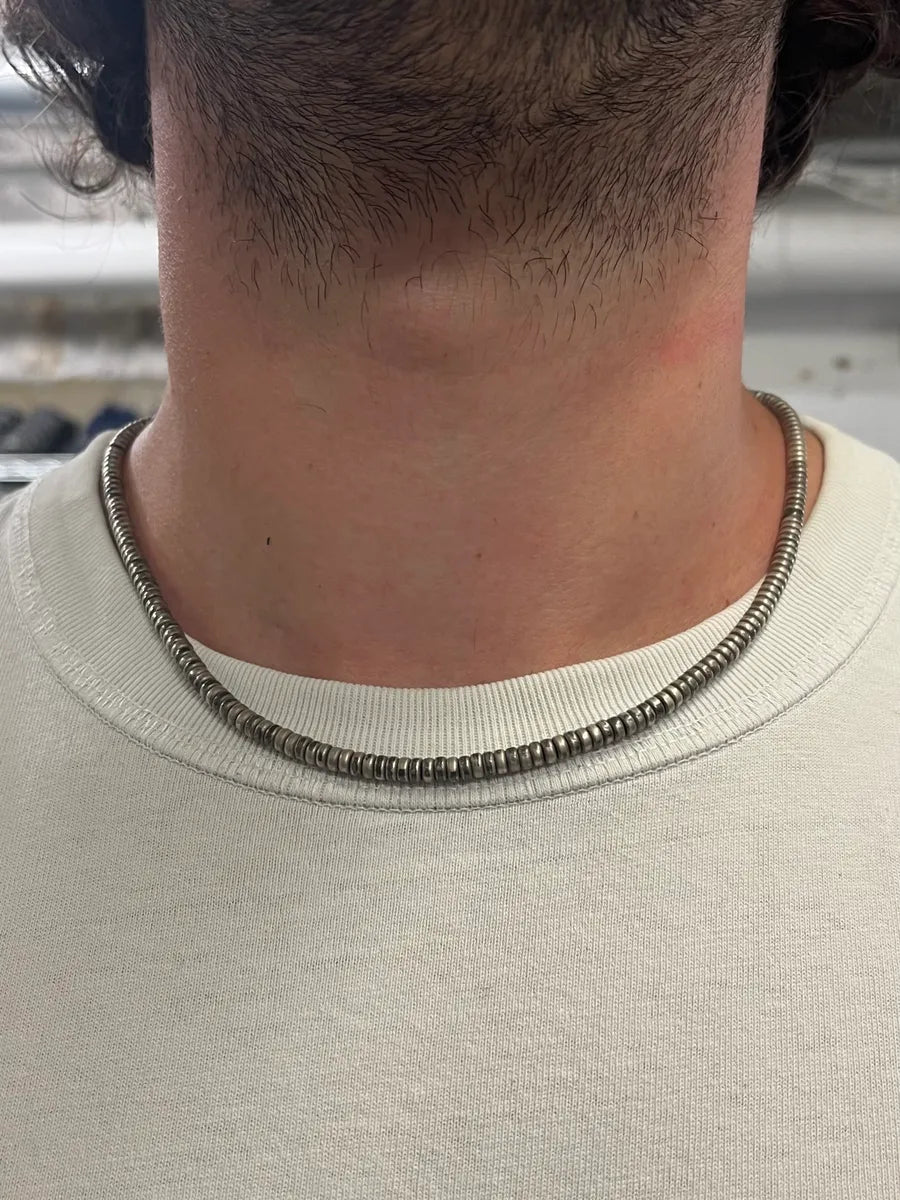 Emporio Armani Grey Steel Necklace scLnQrf 1