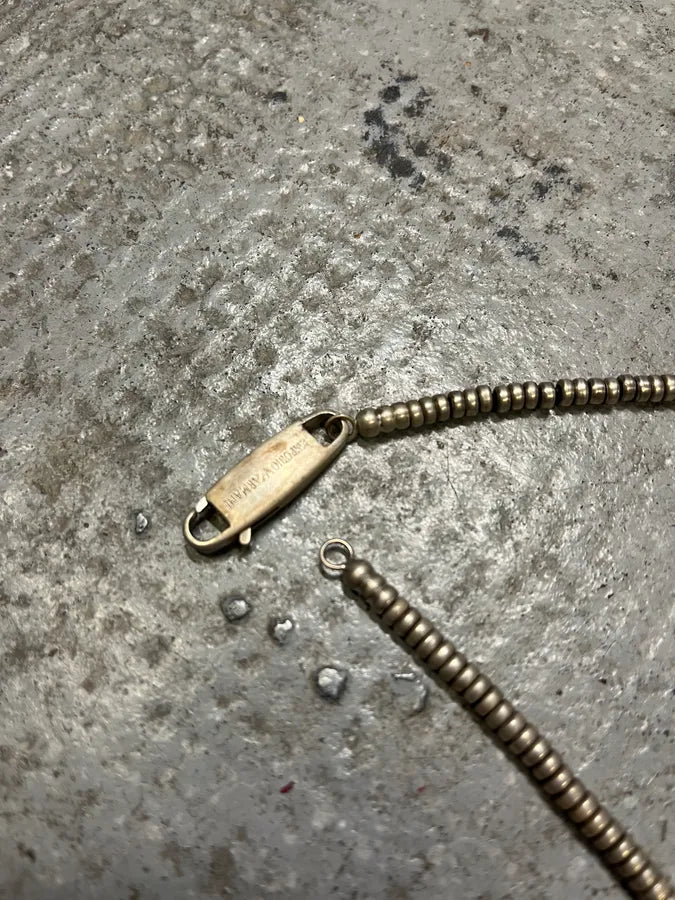 Emporio Armani Grey Steel Necklace scLnQrf 4