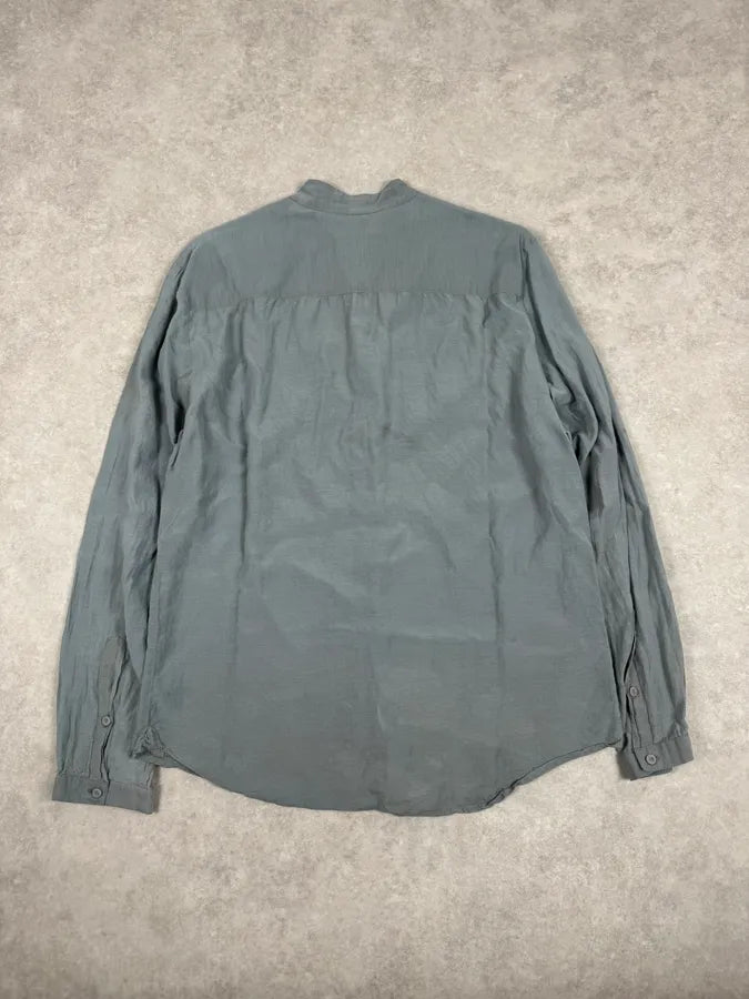 Emporio Armani Light Blue Korean Style Shirt ofkrXXn 4