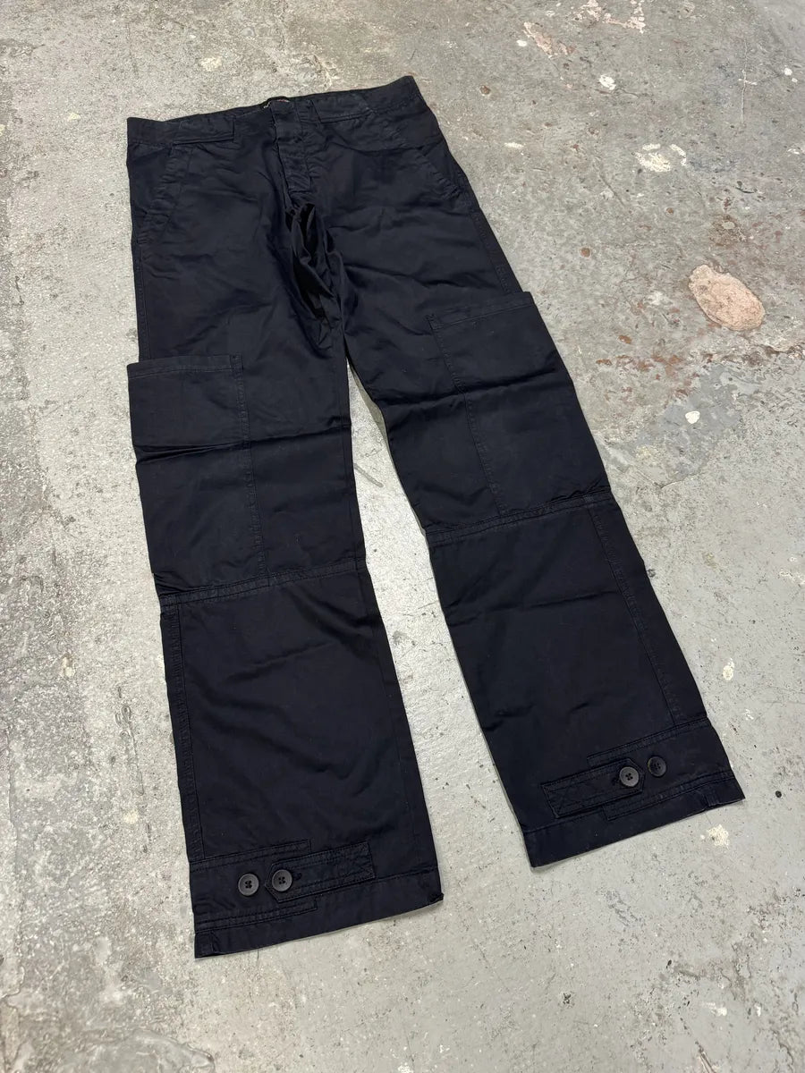 Emporio Armani Navy Cargo Tactical Utility Pants (M/L) 2