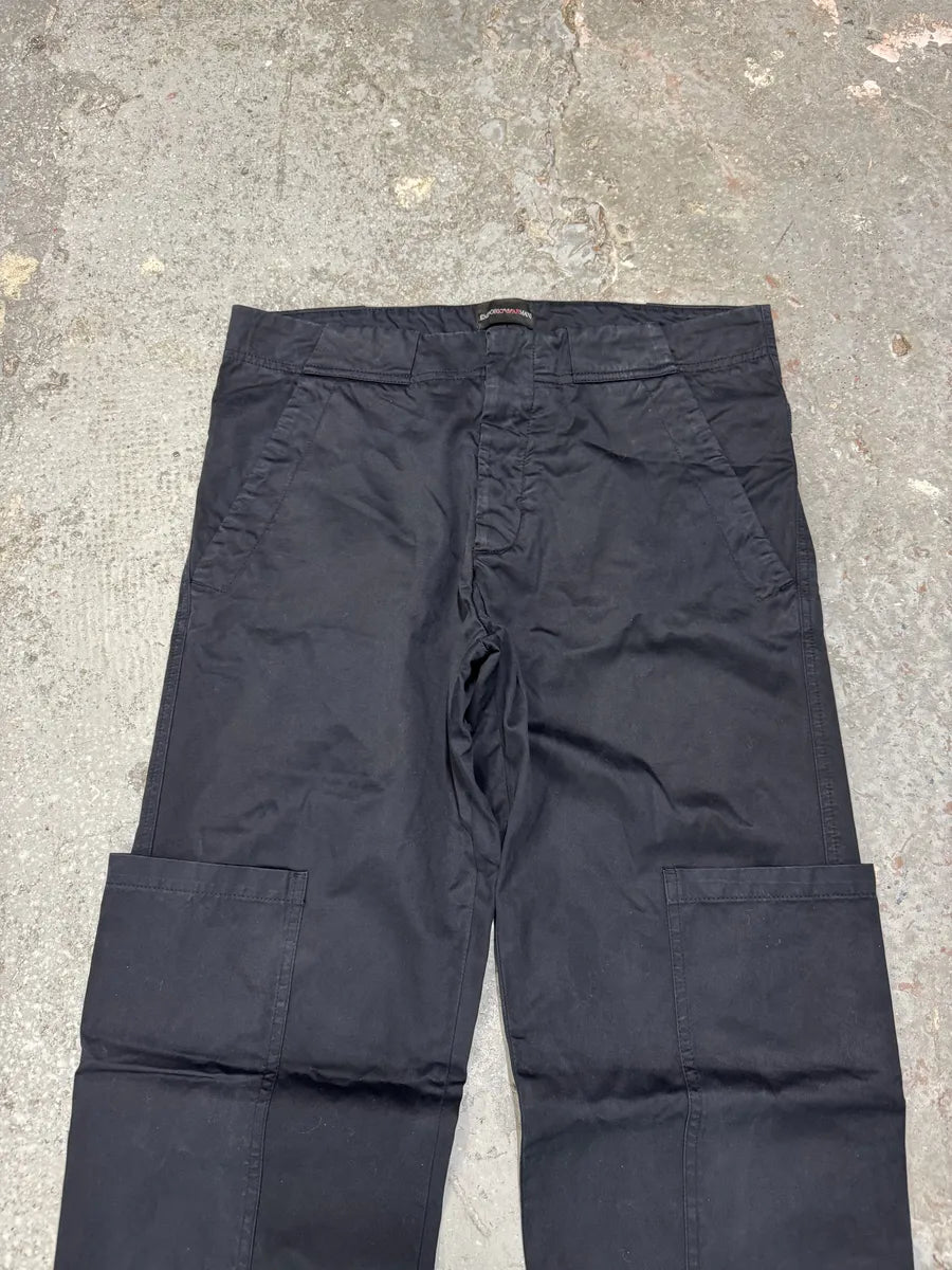 Emporio Armani Navy Cargo Tactical Utility Pants (M/L) 6