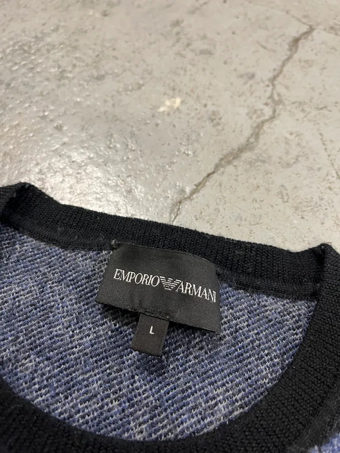 Emporio Armani Navy Cozy Sweater wkVzUhn 7