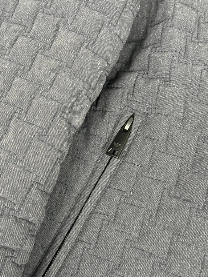 SS2018 Emporio Armani Navy Nylon Quilted Bomber Jacket FjLzJwy 8